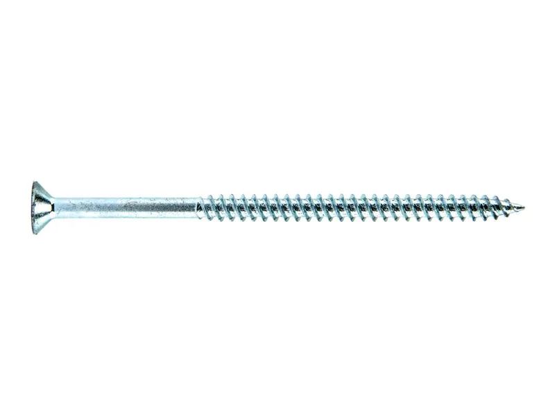 Woodscrew CSK Twin Pozi BZP 4.0 x 75mm 200pk