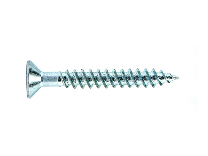 Woodscrew CSK Twin Pozi BZP 5.0 x 38mm 200pk