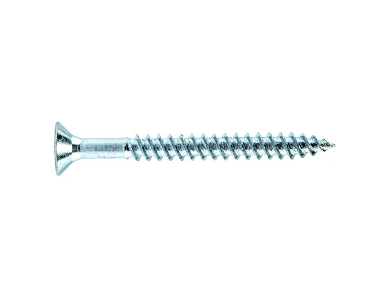 Woodscrew CSK Twin Pozi BZP 5.0 x 50mm 200pk