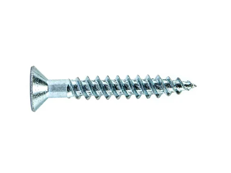 Woodscrew CSK Twin Pozi BZP 6.0 x 38mm 200pk