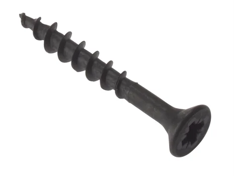 Forgefix CARS4245 Woodscrew CSK Coarse Pozi Black Phosphate 4.2 x 45mm 200pk