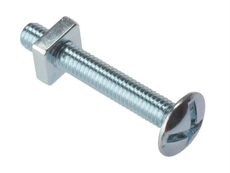 Forgefix 25RBN640 Roofing Bolt ZP M6 x 40 Bag 25