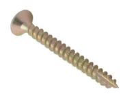 Forgefix FORSP440YT Woodscrew CSK Sawtooth Pozi ZYP 4.0 x 40mm 1200pk