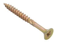 Forgefix FORSP550YT Woodscrew CSK Sawtooth Pozi ZYP 5.0 x 50mm 600pk