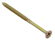 Forgefix FORSP6100YT Woodscrew CSK Sawtooth Pozi ZYP 6.0 x 100mm 200pk