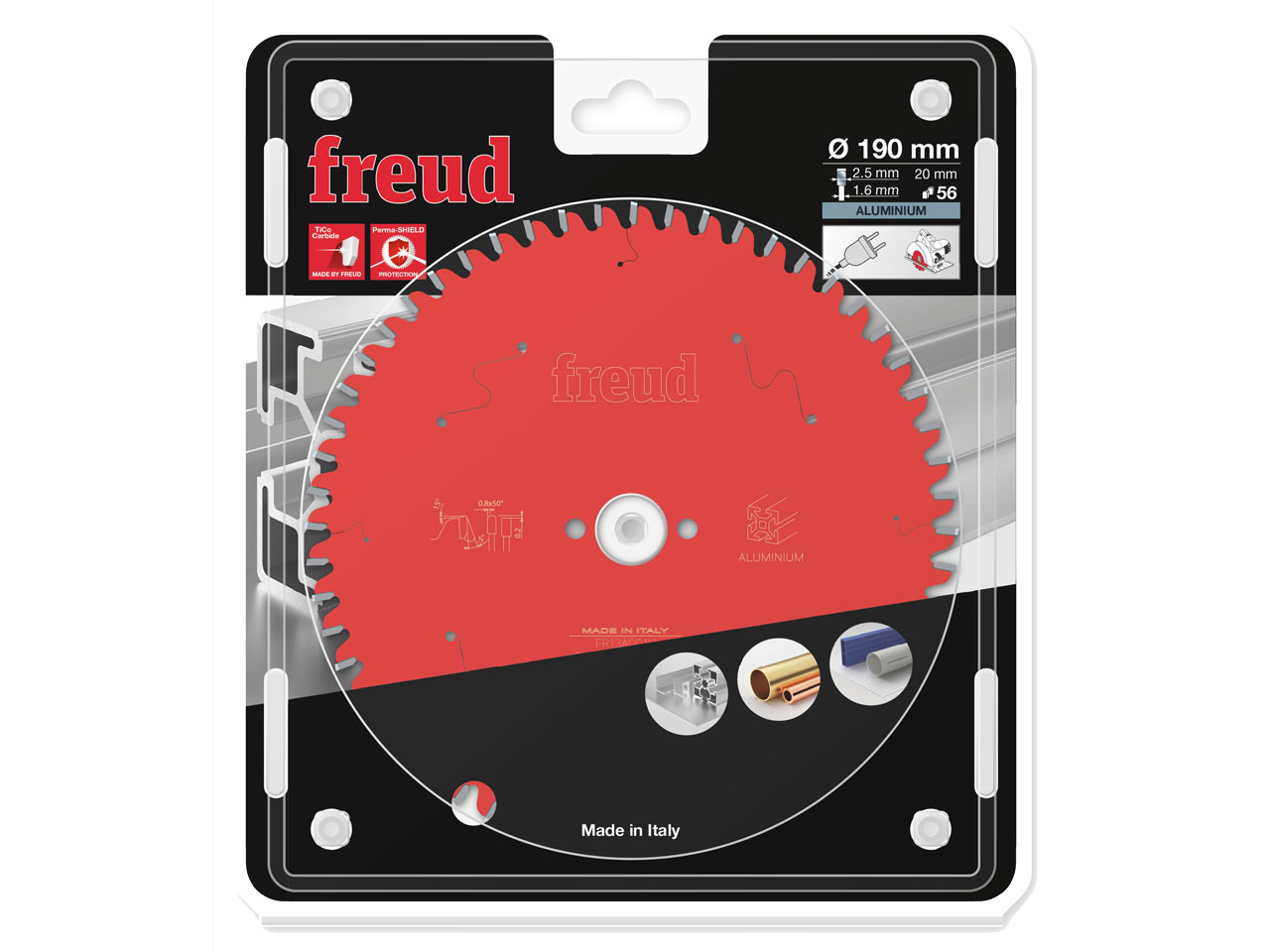 Freud Freud F03FS09814 190mm x 20mm x 56T Aluminium Circular Saw