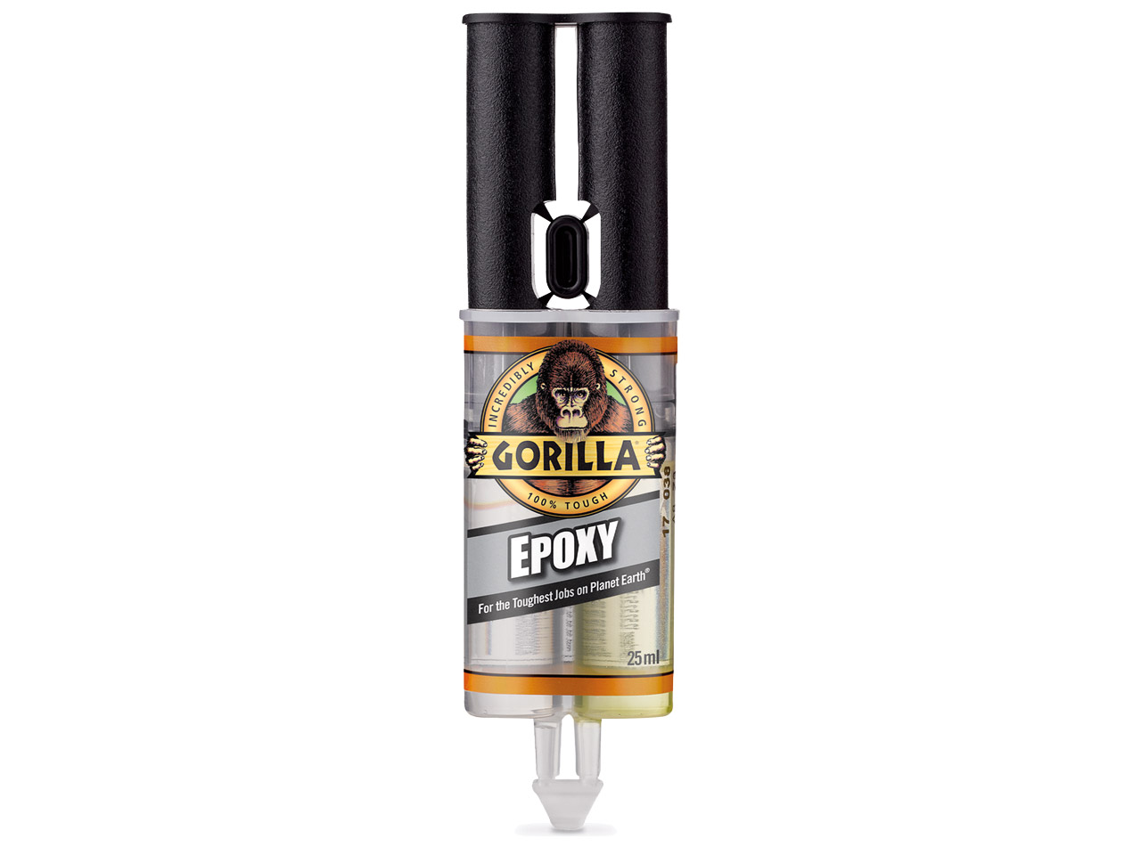 Gorilla Glue GES25 25ml 2 Part Clear Epoxy Resin Adhesive Syringe