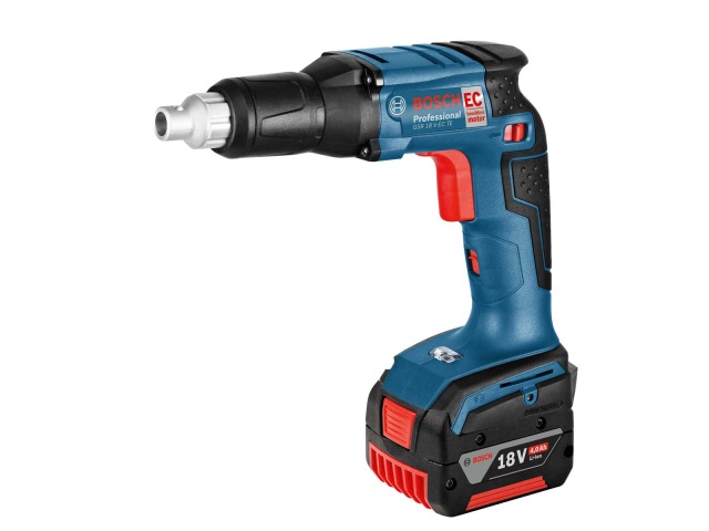 Bosch GSR18VECTE 18v Drywall Screwdriver 2 x 4.0Ah