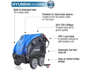 Hyundai HY210HPW-3 6.3kW 2600psi Hot Pressure Washer