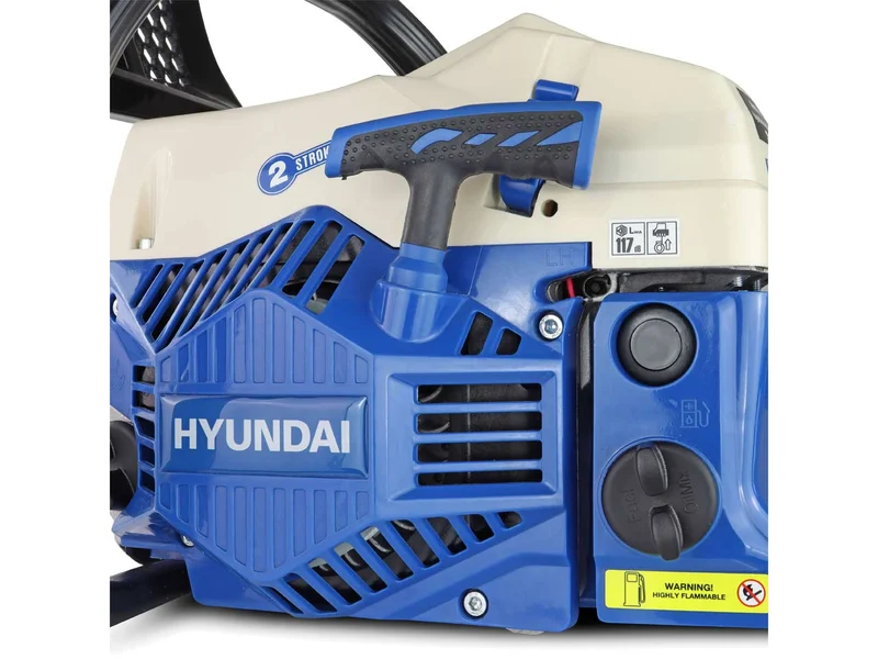 Hyundai HYC6200X 62cc 20in 51cm Petrol 2-Stroke Easy-Start Chainsaw