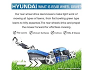 Hyundai HYM480SPR 139cc 480mm Self-Propelled Petrol Lawn Mower