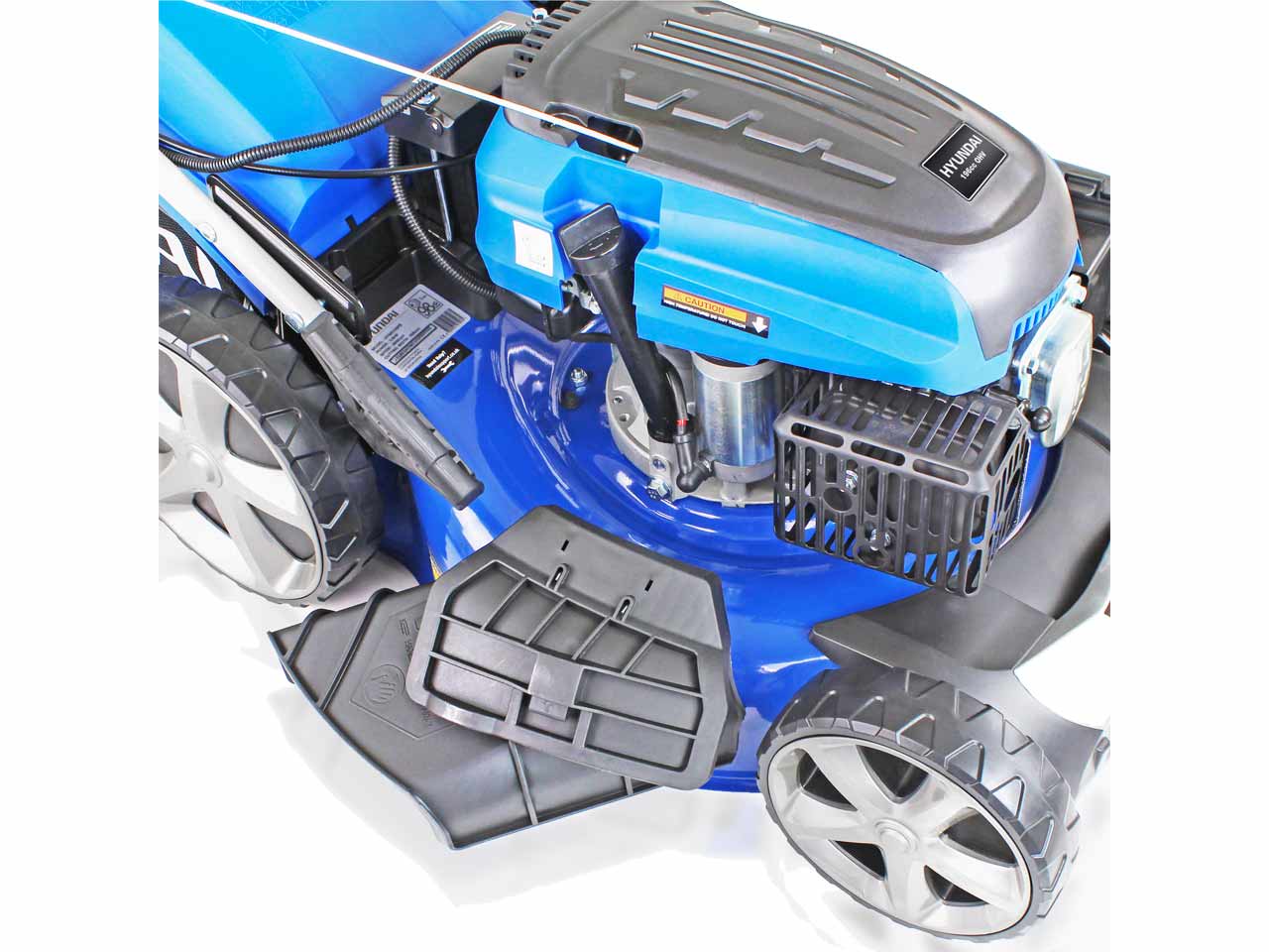 Pro lawn 53cm self 2024 propelled electric start hyundai lawnmower