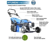 Hyundai HYM530SPR 196cc 530mm Self-Propelled Petrol Lawn Mower