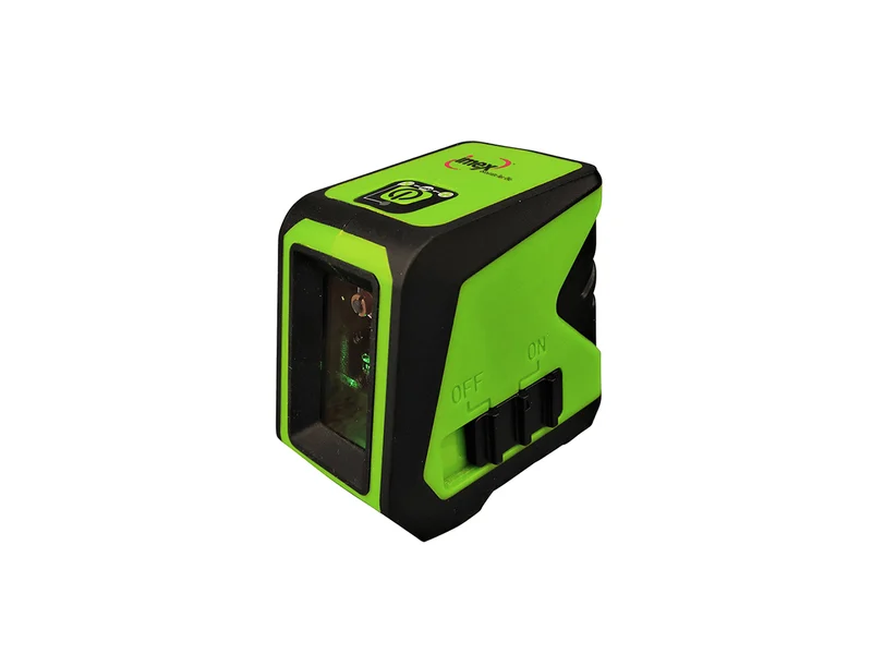 IMEX L2GS Green Mini Cross Line Laser Level Kit with Tripod