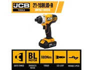 JCB 21-18TPK-2-BG 18V 2x2Ah Impact Driver Combi Drill Twin Pack 20in Bag