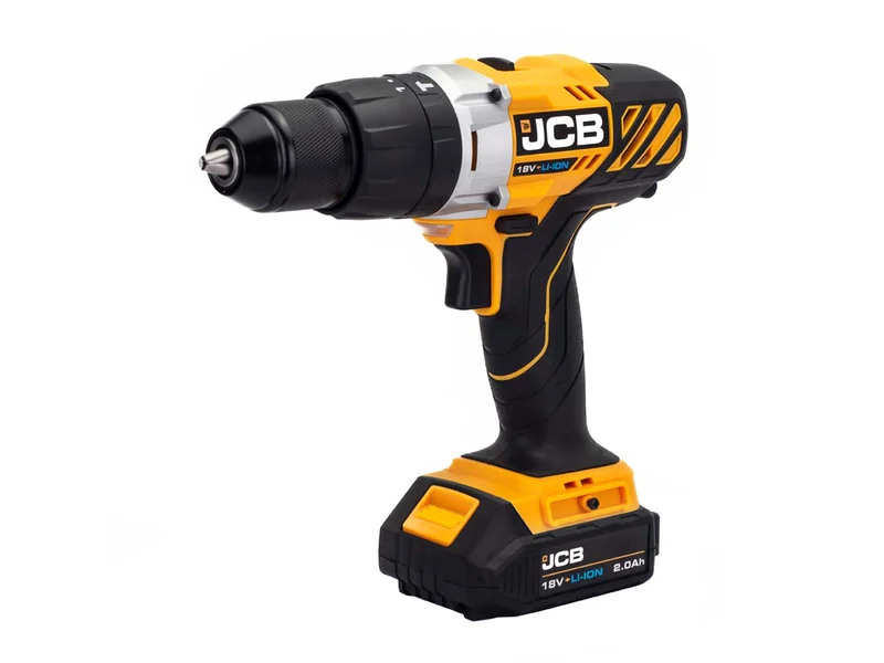 JCB 21-18TPK-2-BG 18V 2x2Ah Impact Driver Combi Drill Twin Pack 20in Bag