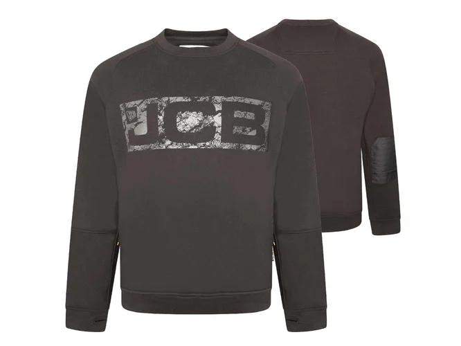 JCB CREW Trade Sweatshirt Black