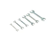 King Dick TKO760W 6pc 0BA-10BA Miniature Open End Spanner Set