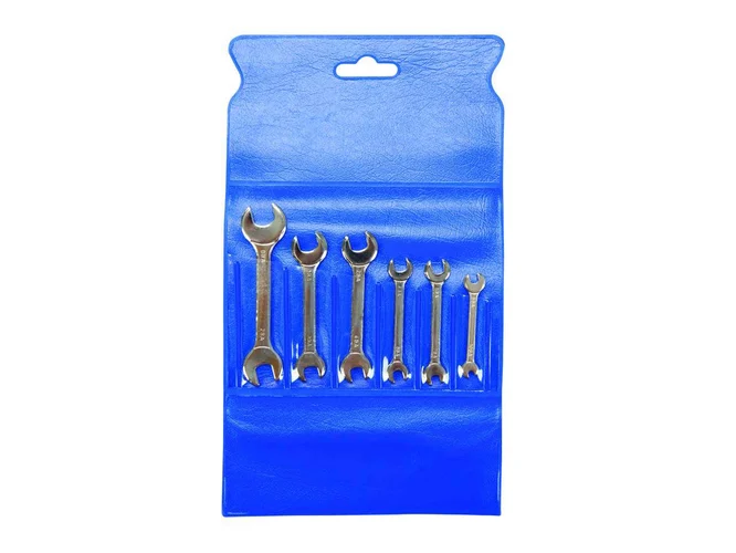 King Dick TKO760W 6pc 0BA-10BA Miniature Open End Spanner Set