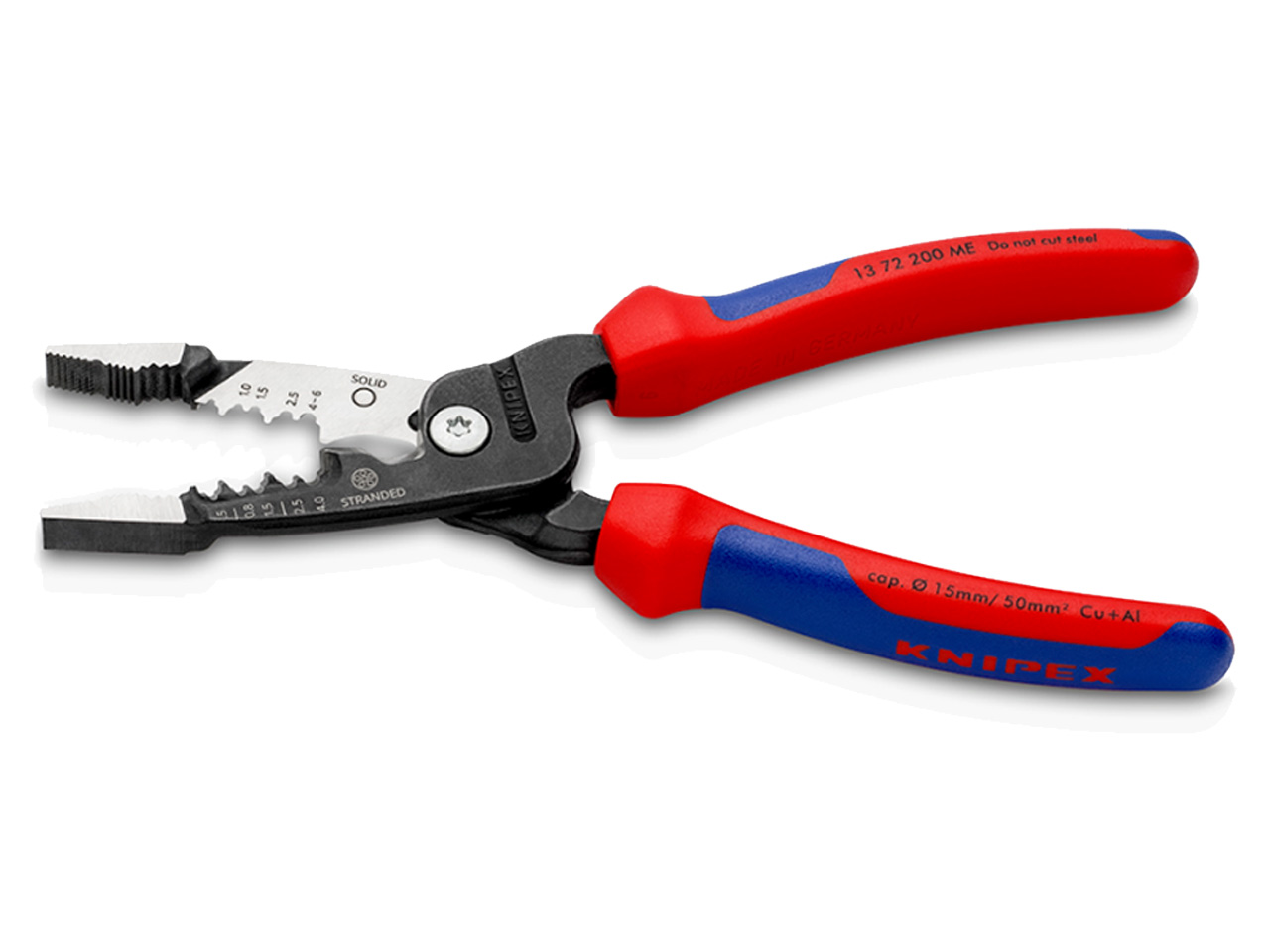 Knipex Knipex 1262180 Self Adjusting Wire Strippers 0.2-6mm | ffx