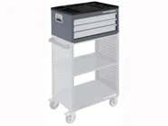 Kraftwerk 101.900.003 3 Drawer Top Box for Mobile Tool Cabinet