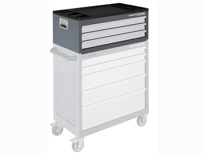 Kraftwerk 101.901.003 3 Drawer Top Box for Mobile Tool Cabinet