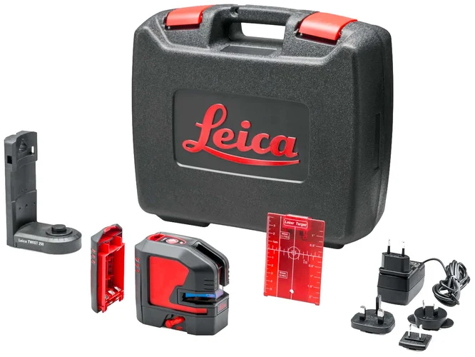 Leica L2 Lithium 864413  Lithium Red Cross Line Laser