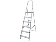Lyte NENPL6 Lightweight Aluminium Platform Step Ladder 6 Tread