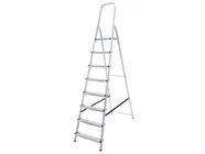Lyte NENPL8 Lightweight Aluminium Platform Step Ladder 8 Tread