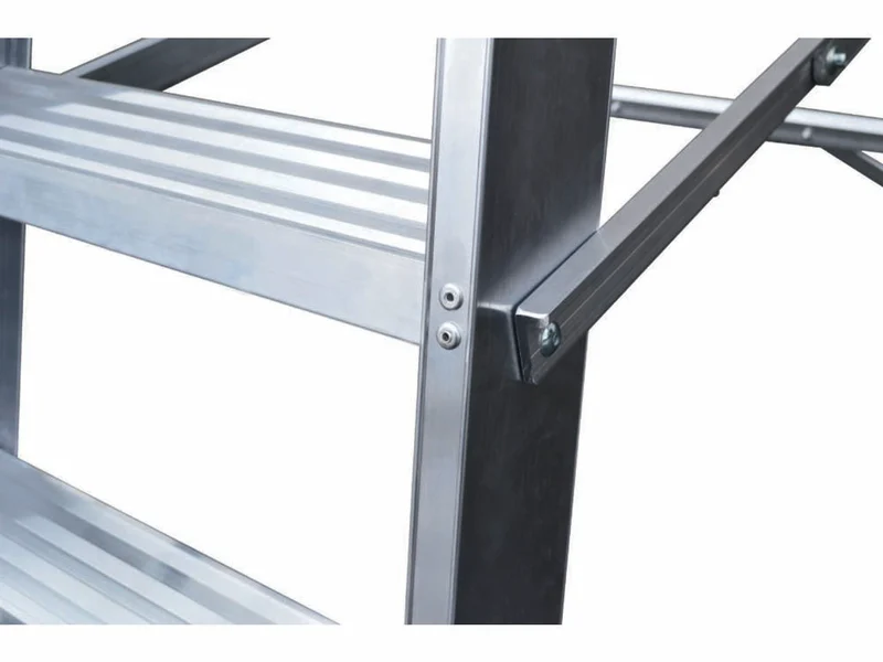 Lyte NESP7 Industrial Aluminium Platform Step Ladder 7 Tread