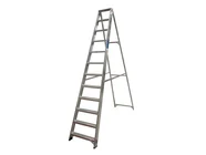 Lyte NESS12 Industrial Aluminium Swingback Step Ladder 12 Tread