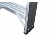 Lyte NESS12 Industrial Aluminium Swingback Step Ladder 12 Tread