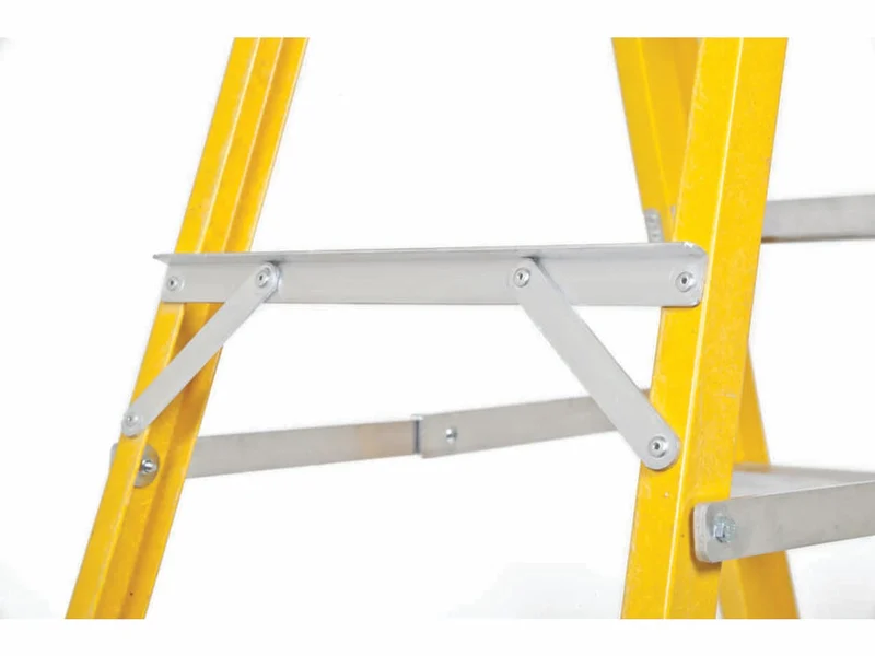 Lyte NGFBB12 Heavy Duty Glassfibre Swingback Step Ladder 12 Tread