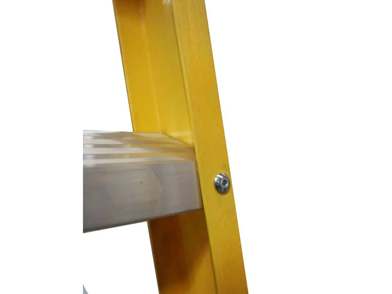Lyte NGFBB8 Heavy Duty Glassfibre Swingback Step Ladder 8 Tread