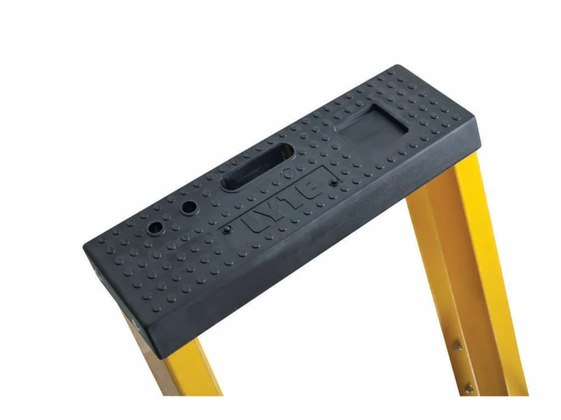 Lyte NGFBP10 Heavy Duty Glassfibre Platform Step Ladder 10 Tread