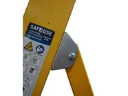 Lyte NGFBP8 Heavy Duty Glassfibre Platform Step Ladder 8 Tread