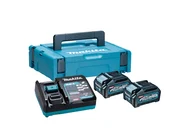 Makita 191K01-6 40V 4Ah XGT Battery Twin Pack with Makpac Case