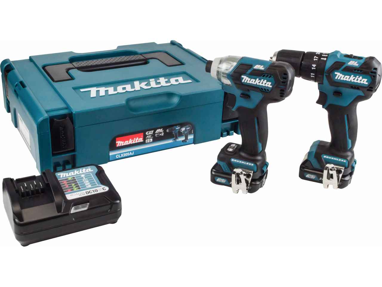 Makita clx202aj 10.8 v cxt combi and impact deals driver