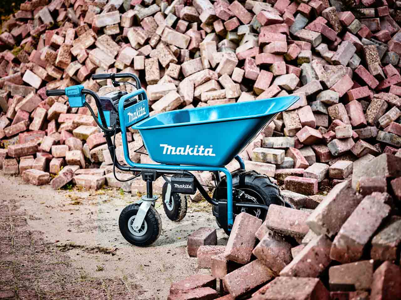 Electric 2024 wheelbarrow makita