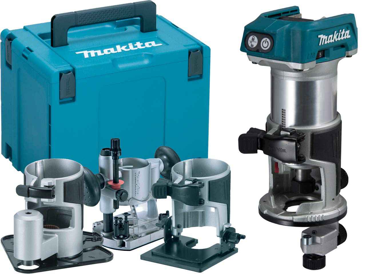 Makita DRT50ZJ 18V LXT Li ion BL Router Trimmer Bare Unit