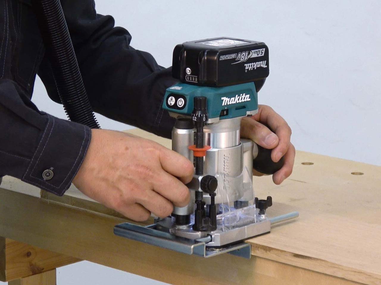 Makita router shop 18v kit