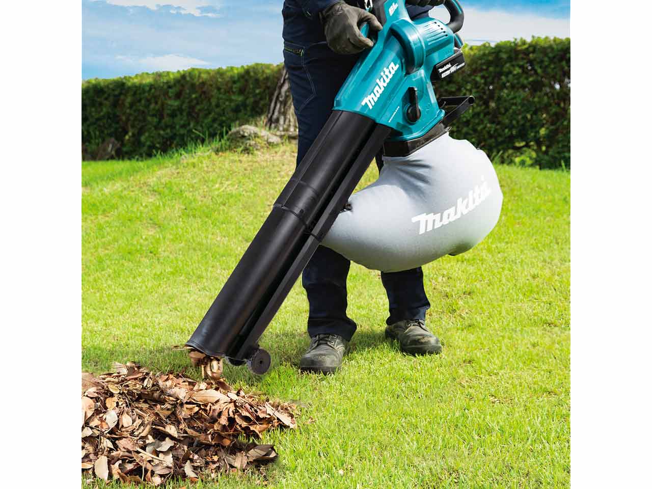 Makita blower outlet vacuum