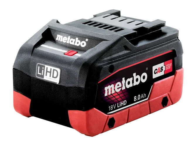 Metabo 18LiHD80Kit 18V 8Ah LiHD Battery Twin Pack with Charger