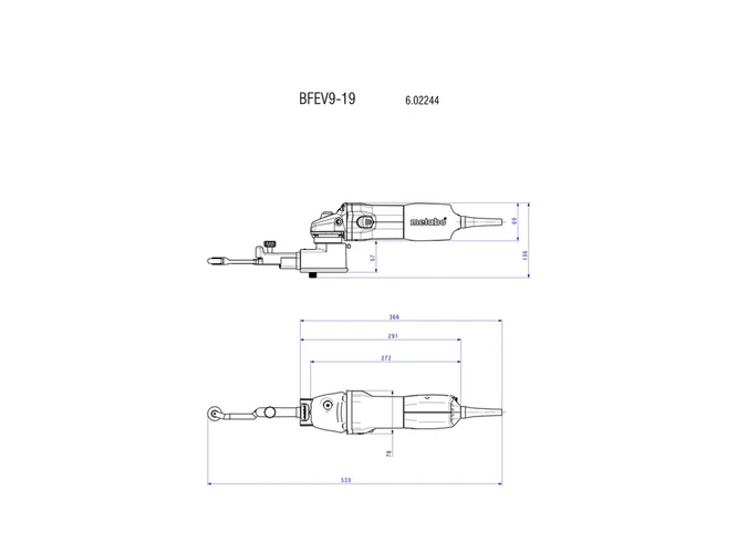 Metabo BFE 9-20 Band File 240V 240v Band File