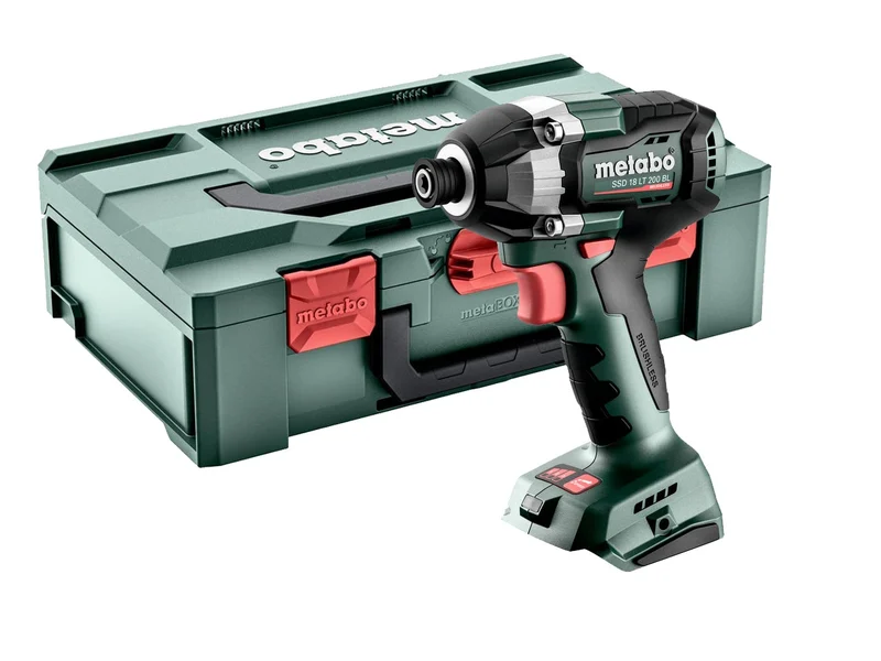 Metabo SSD18LT200BL 18V 1/4in Impact Driver Bare Unit meta-BOX