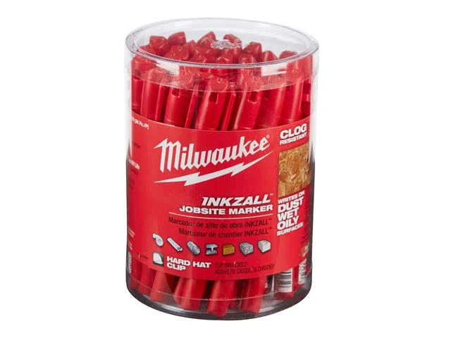 Milwaukee 48223170 INKZALL Fine Tip Marker Red