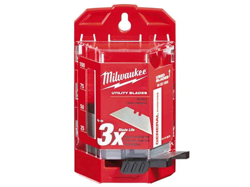 Milwaukee 48221950 Knife Blades Bulk Pack 50 Piece