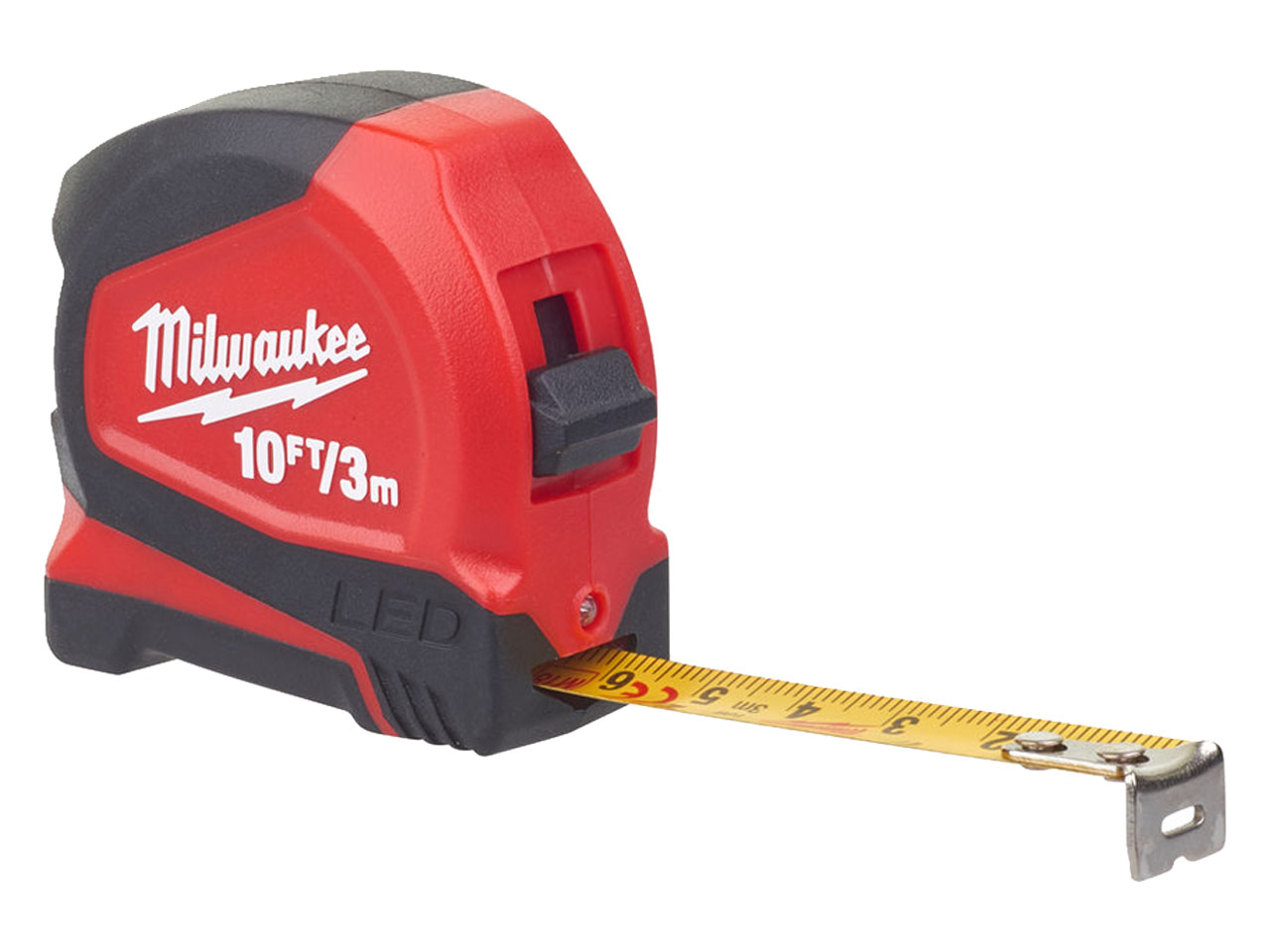 Milwaukee Milwaukee 48226602 LED Tape Measure 3m/10ft (Width 12mm