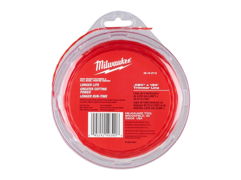 Milwaukee 49162712 2mm x 45m Replacement Trimmer Line