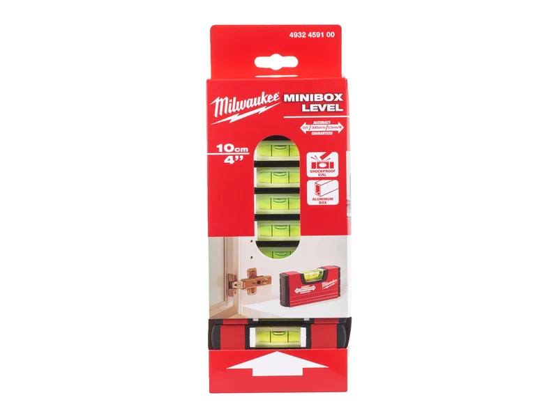 Milwaukee 4932459100 100mm MiniBox Pocket Spirit Level